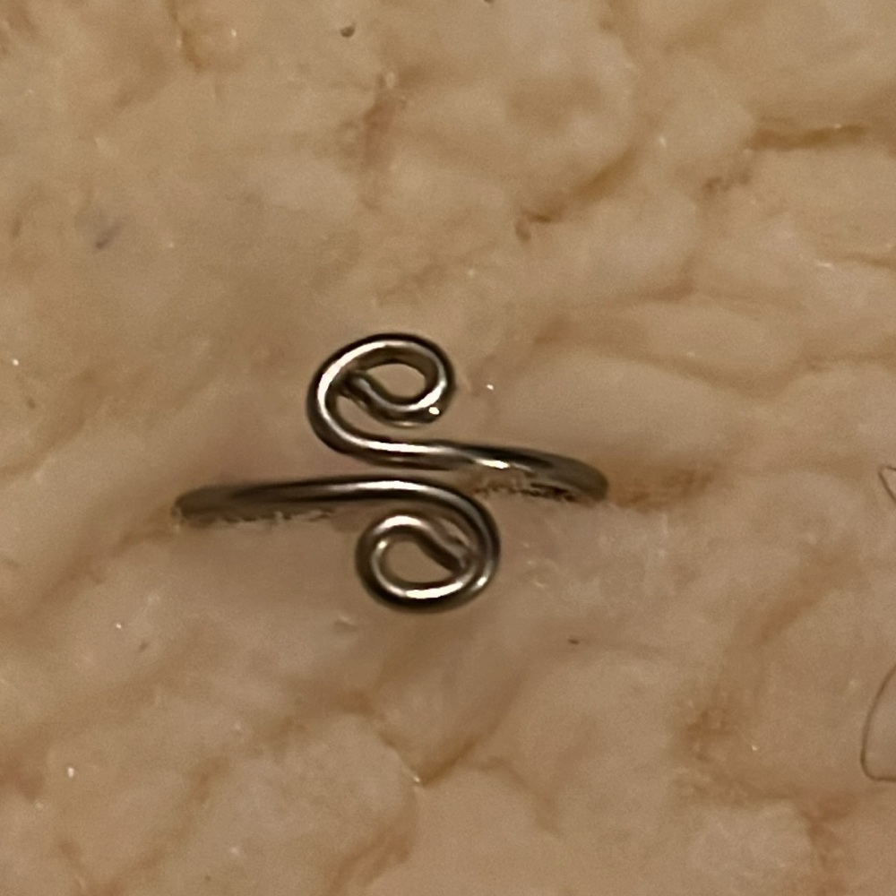 Sterling Silver Adjustable Ring - image 3